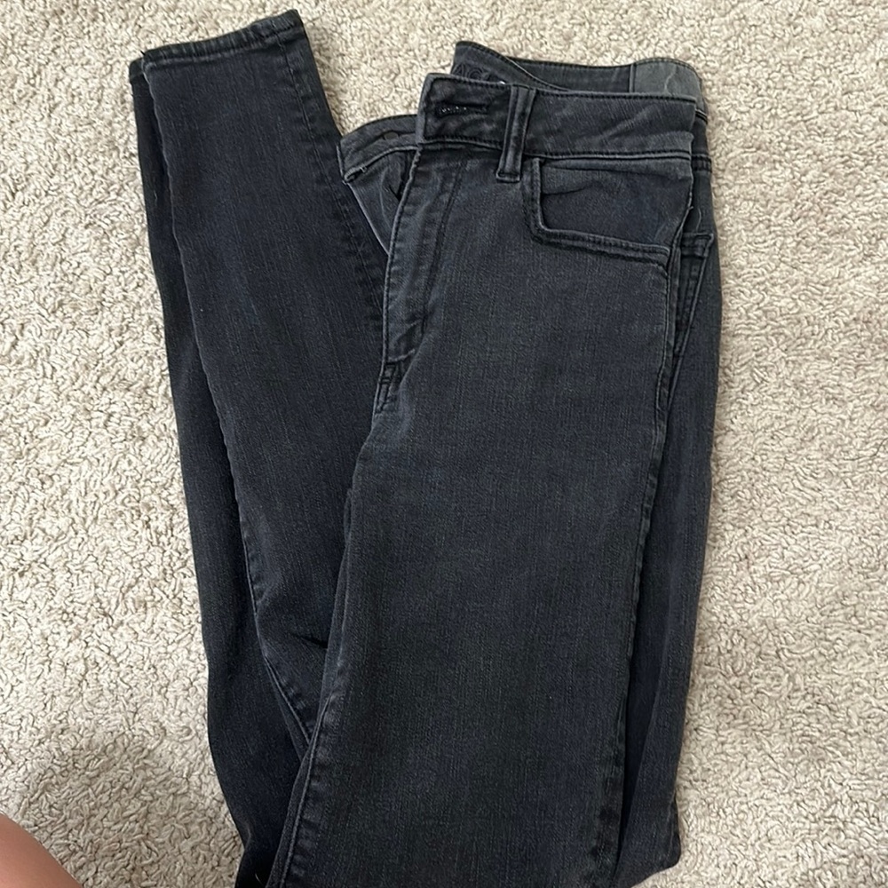 American eagle high rise, skinny jeans